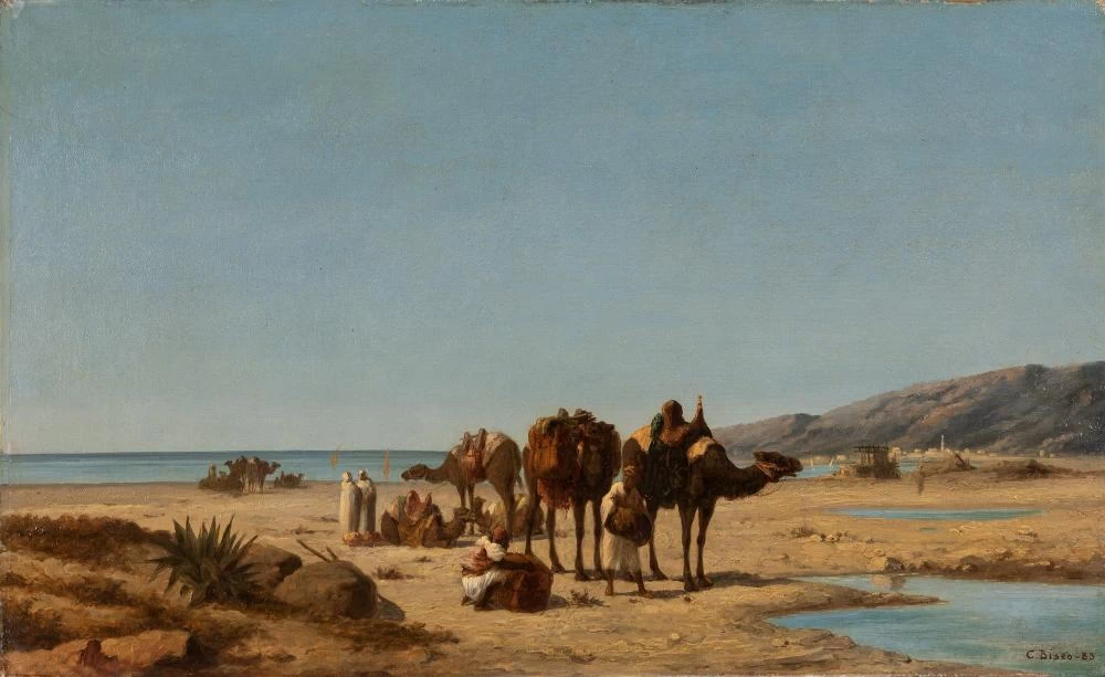 La sosta, 1883